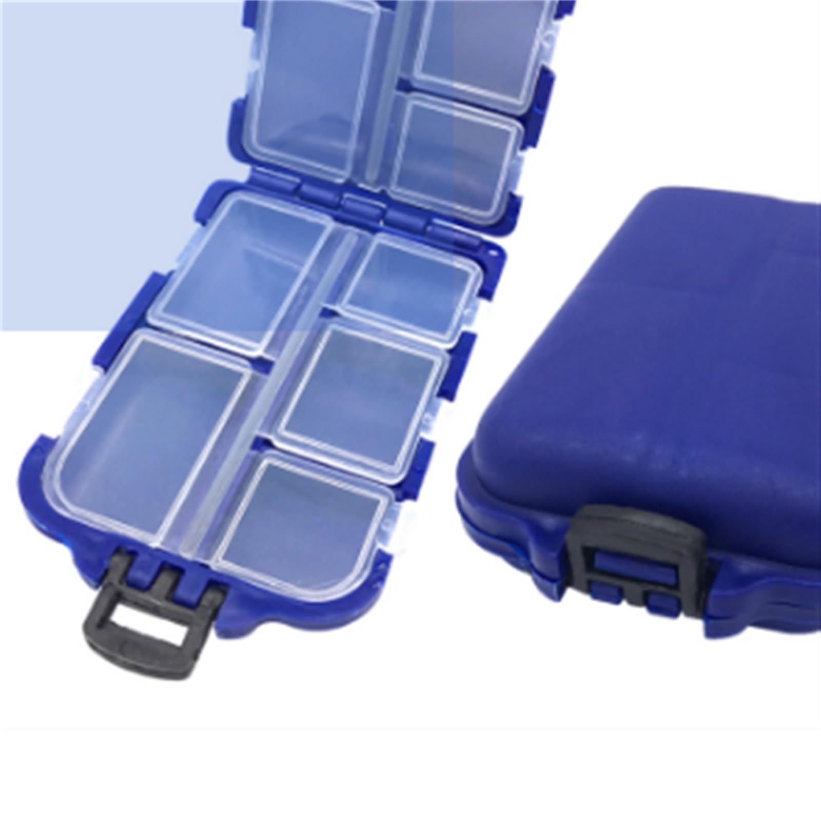 Scatola portautensili, Scatola Porta Attrezzi da Pesca Volante, Cucchiaio da Pesca, Scatola Porta ami ed Esche, Accessori da Pesca T