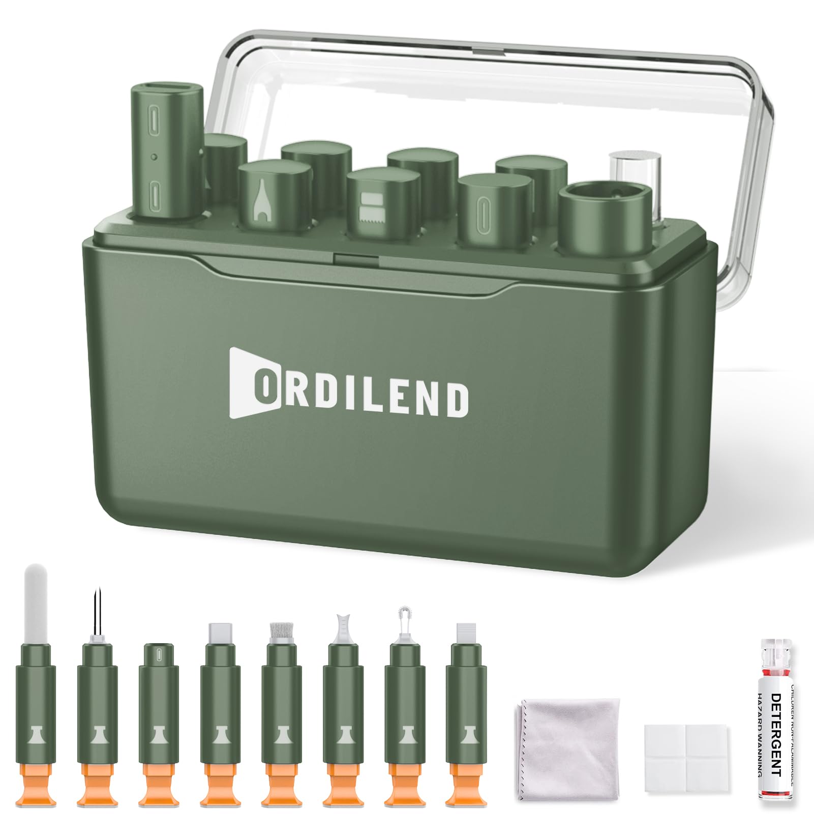 Ordilend for iPhone Cleaning Kit for Charging Port Cleaner Multi-Tool iPhone Cleaner Repair Lightning Cable cell Phone Cleaning