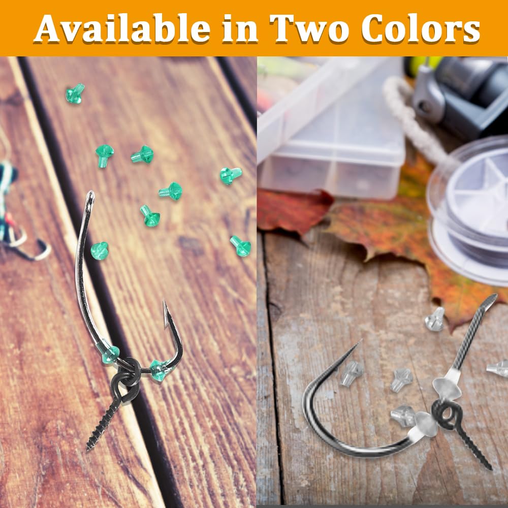 50Pcs Vis De Leurre De Pêche Vis D'Appât Remplacement Pop Up Peg Vis D'Appât Accessoires Pêche