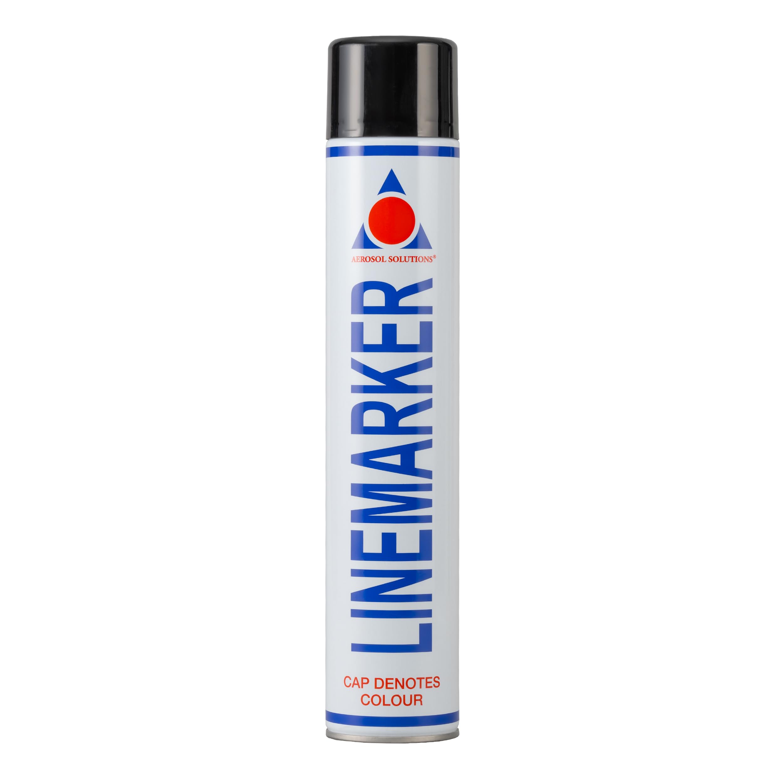 Line Marker, Grass and Road Spray Paint, Athletic Field Striping Paint Spray | Black 26 Fl Oz (Pack of 1)| Perfect for Sports Fields & Pavement