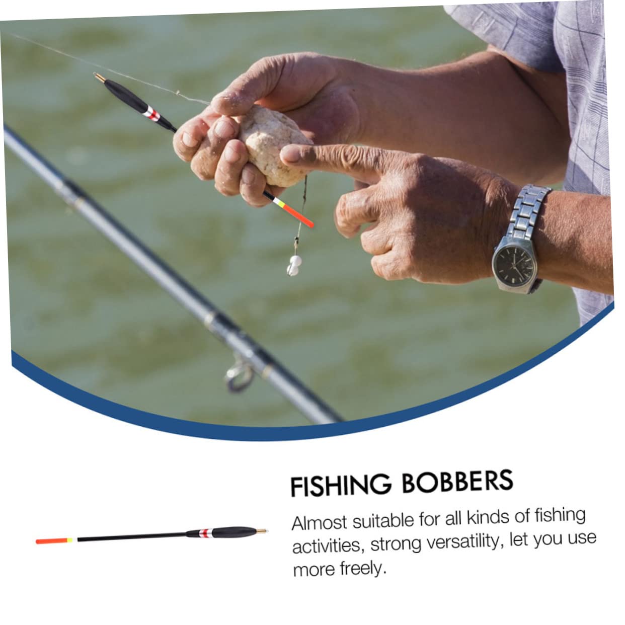 VANZACK flotter flotteurs de Cannes à pêche matériel de pêche Outils de pêche Fishing peches bouée flotteurs de pêche en Bois Fournitures de pêche Sapin à balais