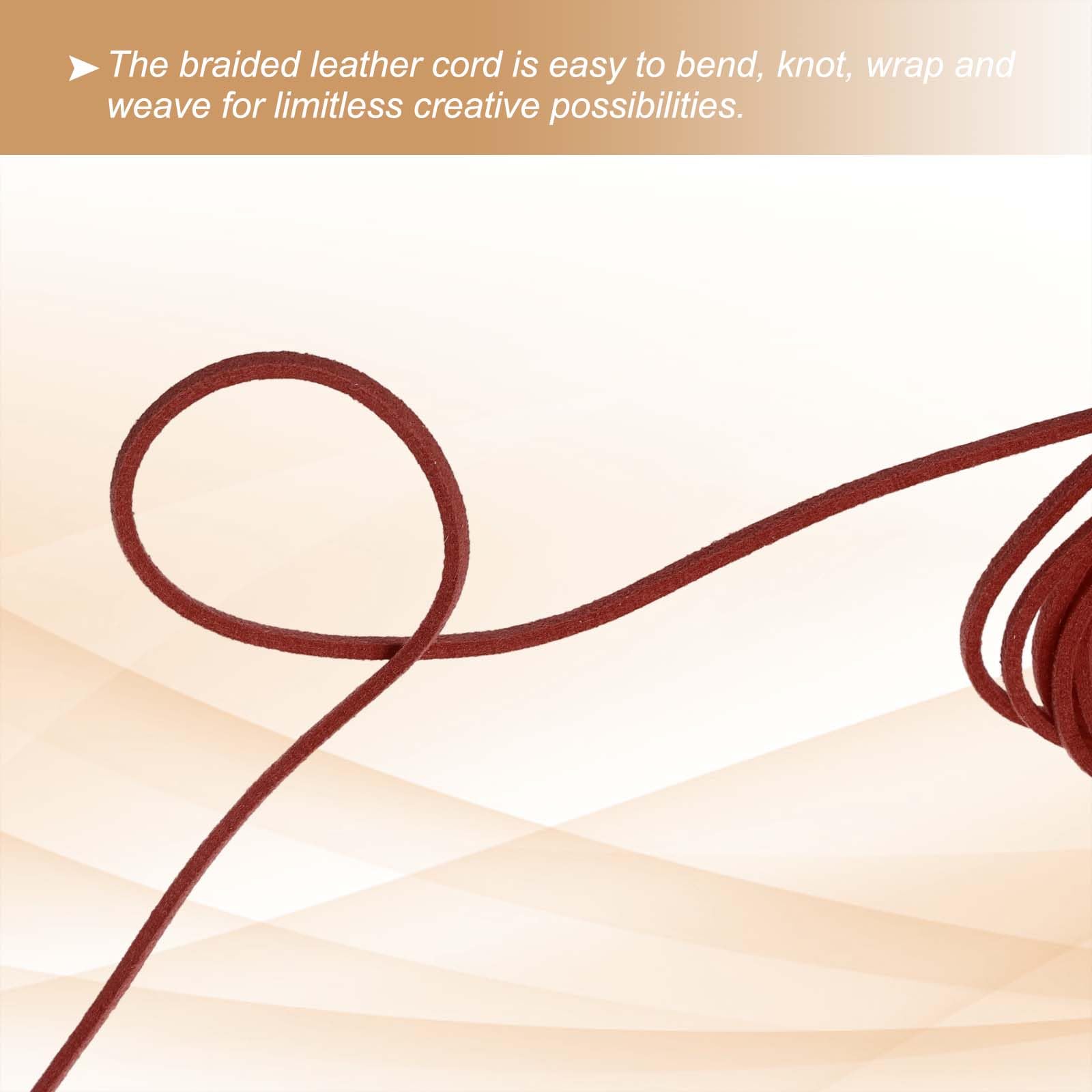 PATIKIL Faux Suede Leather Cord - Image 4