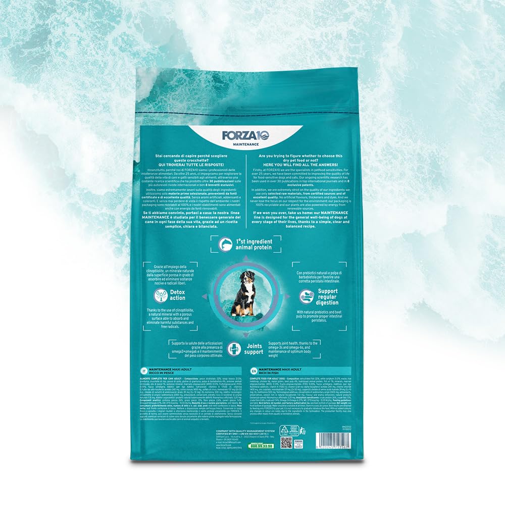 Forza10 Cane Maintenance Maxi Adult Pesce - 12kg