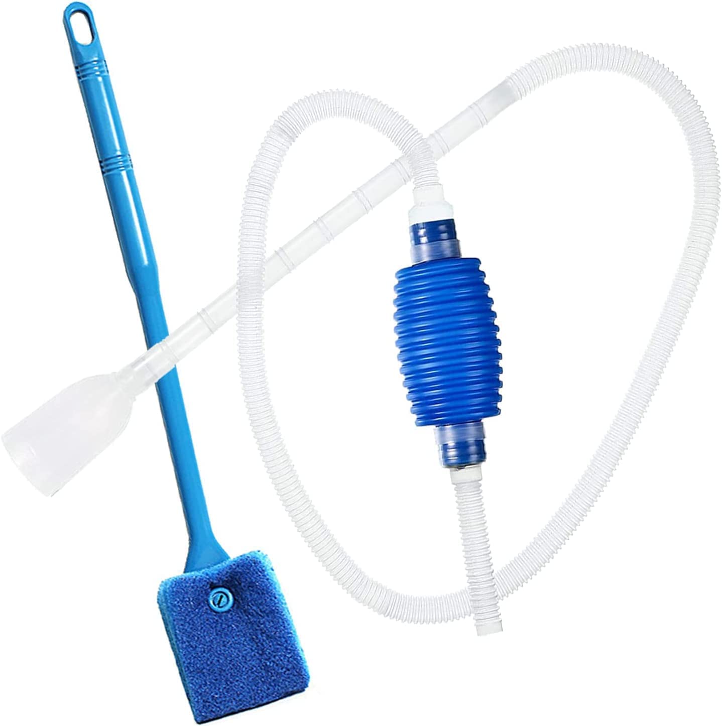 Petzlifeworld 2 in 1 Aquarium Cleaning Kit with Water Changing Syphon Pipe and Sponge Algea Scrapper Cleaner (B09BX17YX4) Amazon Price History, Amazon Price Tracker