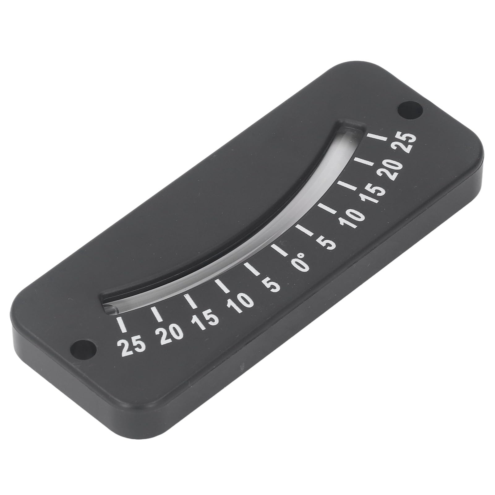 Inclinomètre de Guidon 25 °, Mini Inclinomètre D'angle ABS pour Moto avec échelle Claire pour les Tests de Niveau Horizontal