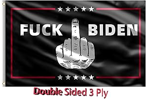 HUSKAR Anti Joe Biden Flag FK Biden Banner
