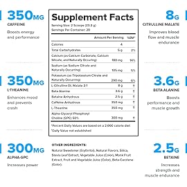 LEGION Pulse Pre Workout - All Natural Nitric Oxide Preworkout Drink to Boost Energy, Creatine Free, Naturally Sweetened, Beta Alanine, Citrulline, Alpha GPC (Pink Lemonade)