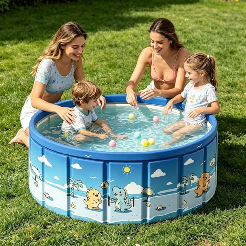 Piscine pliable extérieure de jardin avec bassin antidérapant