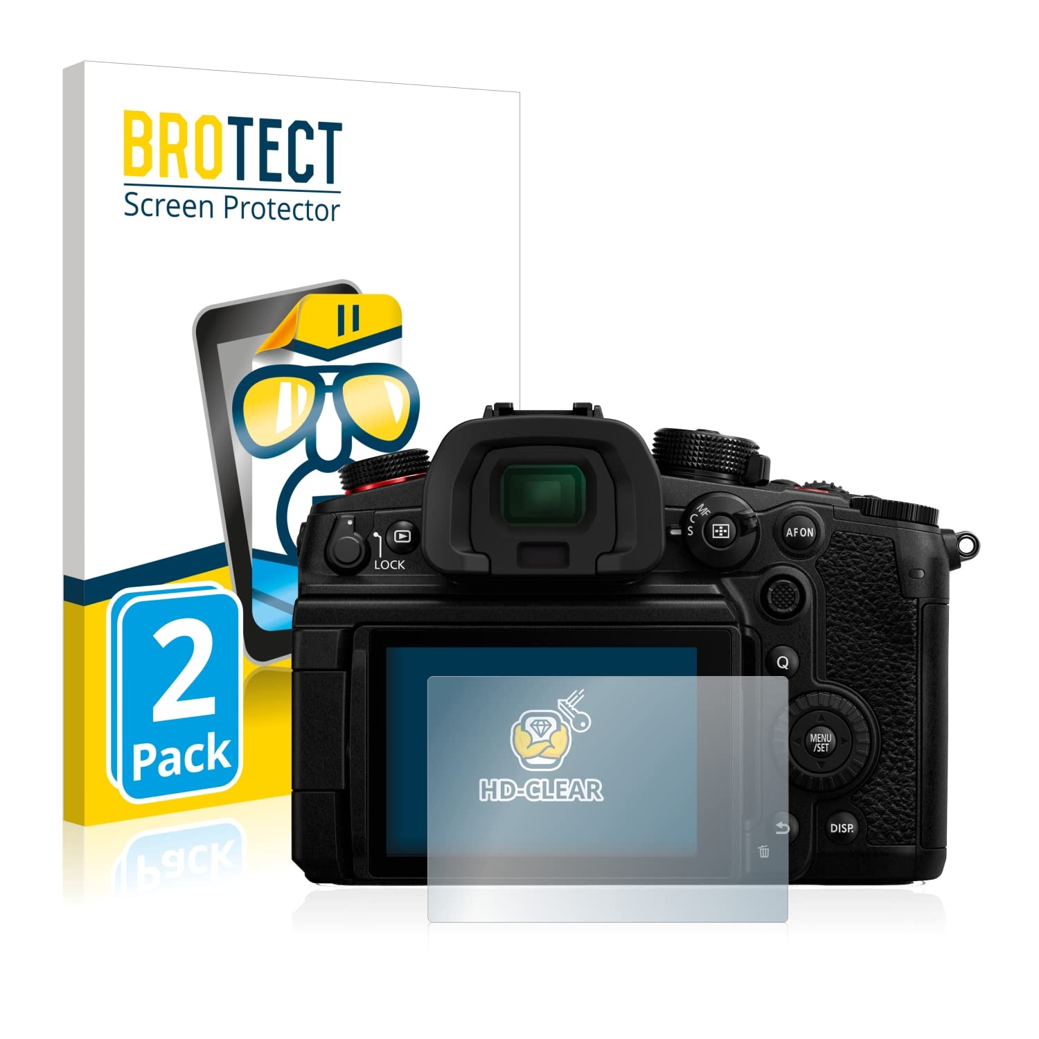 2 Films De Protection écran Pour Nikon ZR - Anti-rayures, Transparent, Fabriqué En Allemagne (matériaux Recyclés)