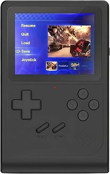 GB 300 Handheld Game Console Retro Classic Portable Support 6000 Game Arcade Palm Retro Style Black