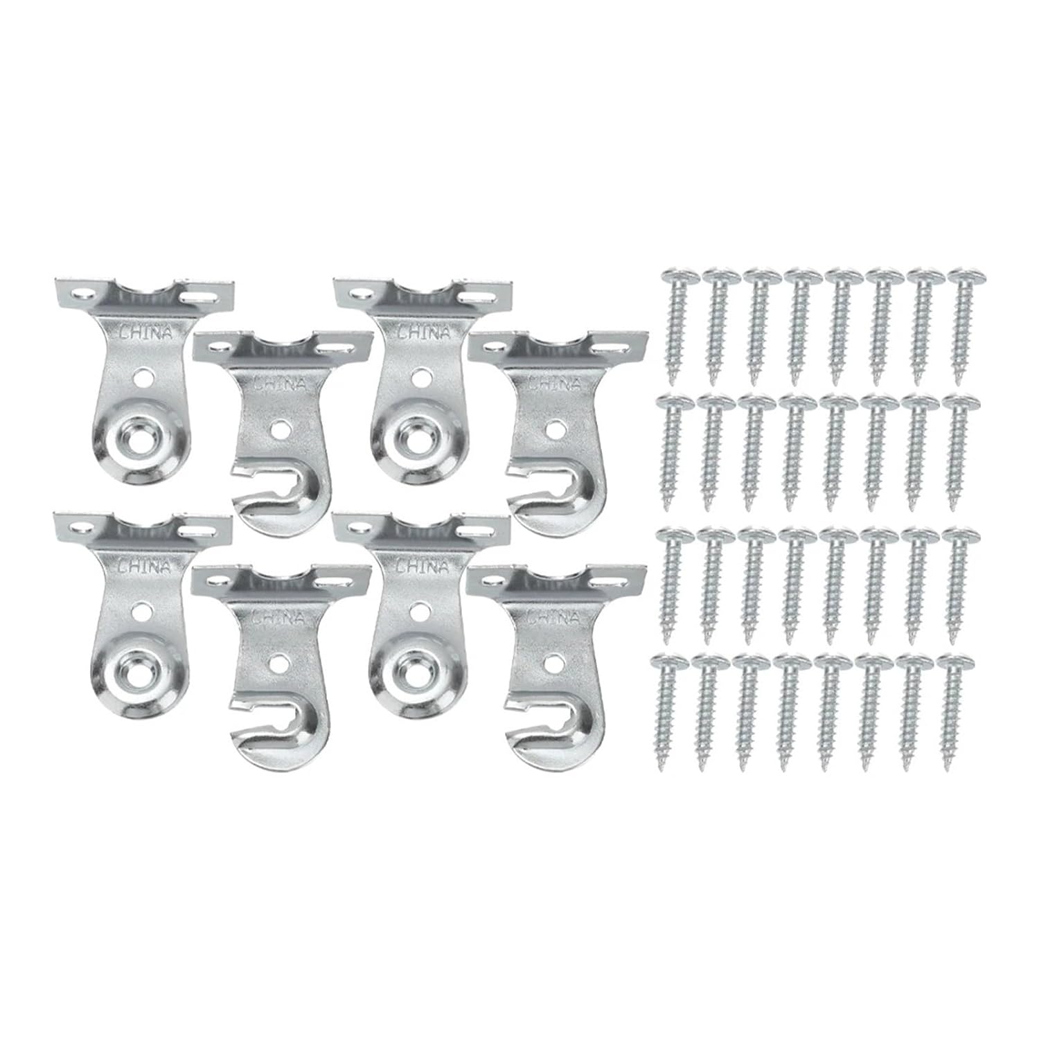 Eisenwaren 4 Sets Roller Blind Accessories Smooth Beadless Loadbearing Curtain Fittings Brackets Window Shade Hardware Tools