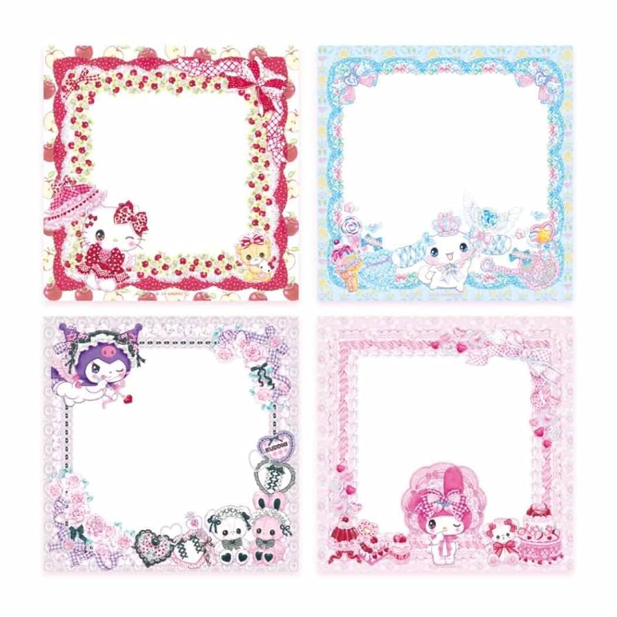 ★新品★飴ノ森ふみか  メモ帳  ２種セット Amazon.co.jp: シナモロール[メモ帳]メモパッド飴ノ森ふみか