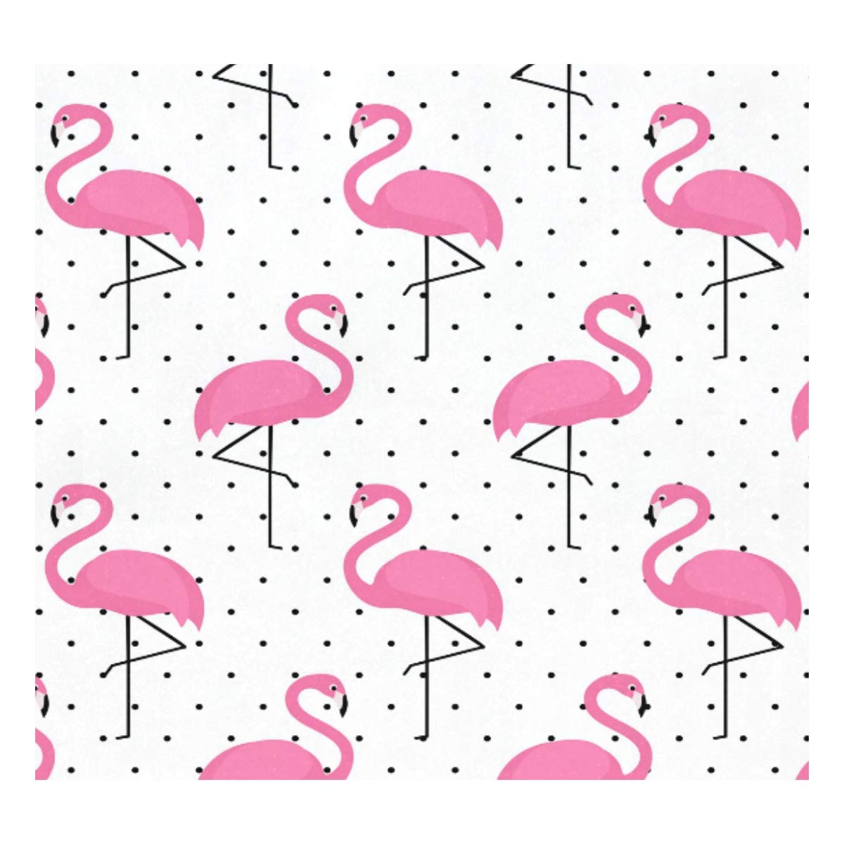 Taza de viaje de acero inoxidable con aislamiento al vacío, doble pared, a prueba de fugas, diseño de flamencos, estampado personalizado de lunares, termo envuelto en piel auténtica, 500 ml