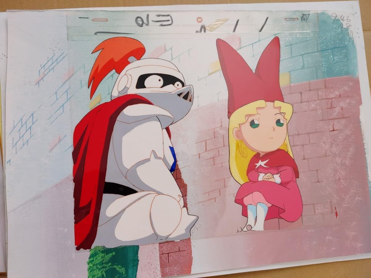 Amazon.co.jp: ポポロクロイス物語 セル画 背景画付き 白騎士 : ホビー