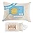 LOFE Organic Pillow with Pillowcase - 20x26 Youth Pillow with 100% Organic Cotton Shell, Adjustable Loft Organic Standard Plilow, Machine Washable, Soft, Perfect for Youth&Adults