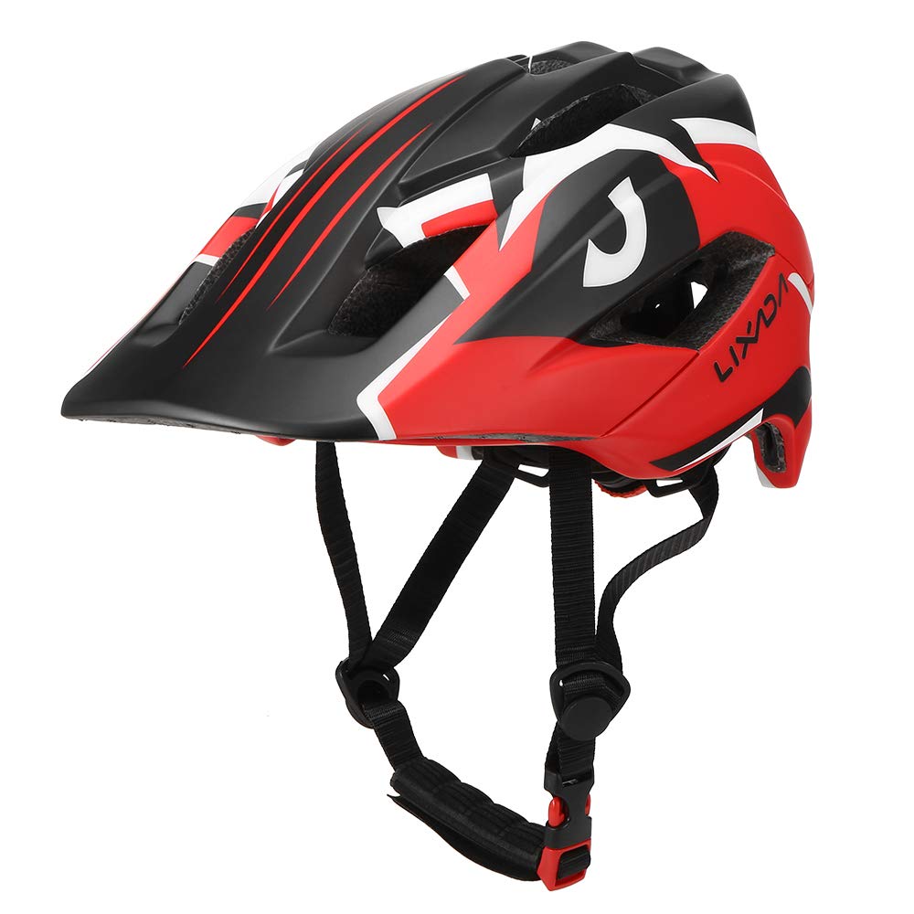 Vroomoto Kids Detachable Full Face Cycle Helmet for Children Sports Safety (Red)