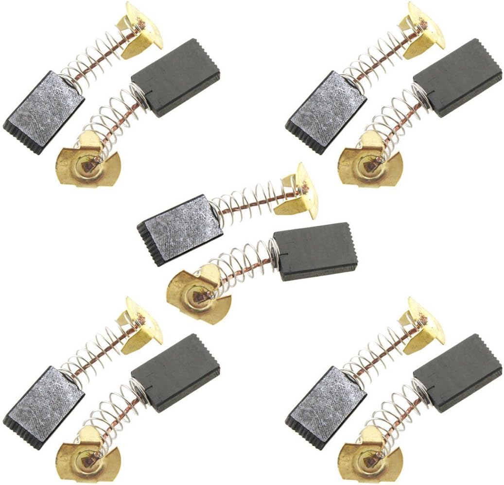 5 Pair Power Makita Carbon Brushes Replacement CB303 for Makita Set Brushes For Electric Replaces Tool Replacement 16 x 11 x 5mm Original Tools Carbon Brushes Replacement CB303