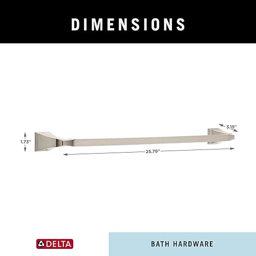 Miniatura 3 de DELTA FAUCET 75124-SS Dryden Toallero, 24", Acero Inoxidable