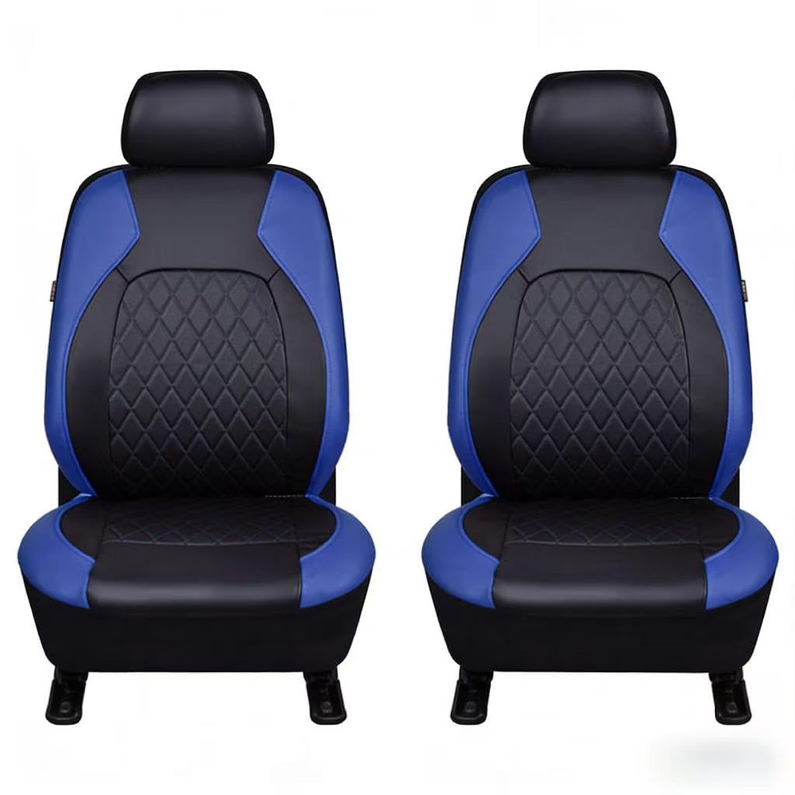 XCVFSRW Car Seat Covers Front, for Toyota Auris E150 E180 Faux Leather Protectors Airbag Compatible Quilted Breathable Padded Interior Accessories,C