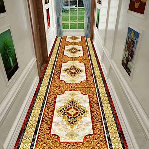 Alfombras de pasillo largo de estilo europeo para un dormitorio confortable 3
