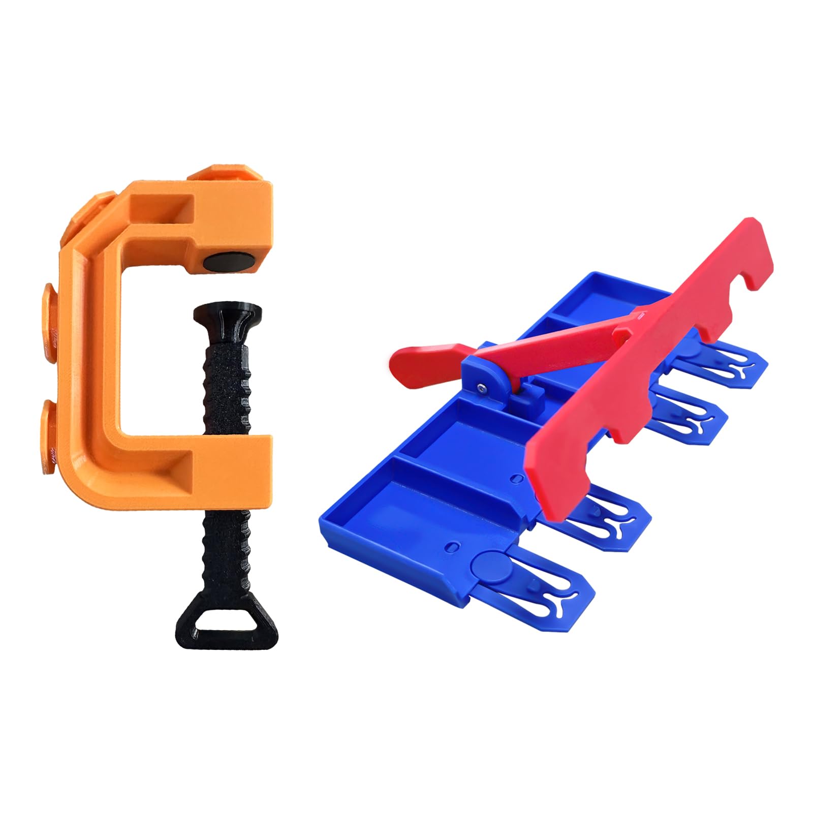 Photo 1 of Clamp and 4 Lane Starter Gate Compatible with Hot Wheels(4 Lane Starter Gate + Clamp Combo)