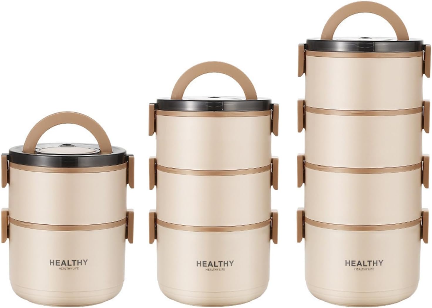 Multifunctional Insulated Food Jar Double Walled Vacuum Technology Spill Proof Food Box Suitable For Adults Leak Proof Bentos Box With Folding Utensils