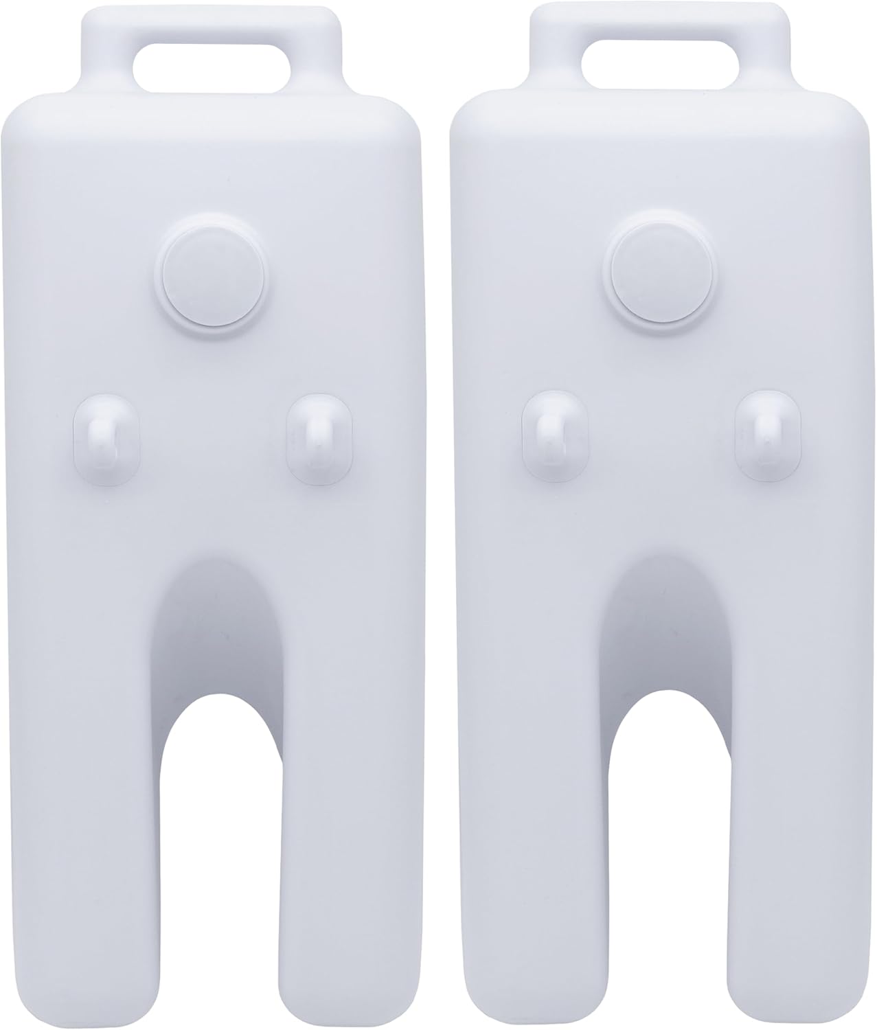 Aqua Select Step Weights for Above Ground Pools | Durable White Weights to Secure in-Pool Steps and Prevent Shifting | One Pair for Added Stability and Safety in Your Pool Entry System