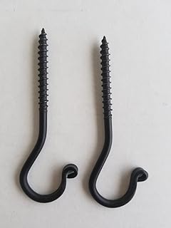 2 Pack Wrought Iron Ceiling Hook Screws - Hand Crafted in Lancaster County PA. by Amish 2 Pack Wrought Iron Ceiling Hook Screws - Hand Crafted in Lancaster County PA. by Amish 2 Pack Wrought Iron Ceiling Hook Screws - Hand Crafted in Lancaster County PA. by Amish 2 Pack Wrought Iron Ceiling Hook Screws - Hand Crafted in Lancaster County PA. by Amish 2 Pack Wrought Iron Ceiling Hook Screws - Hand Crafted in Lancaster County PA. by Amish