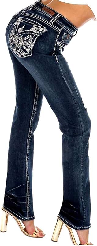 rhinestone jeans