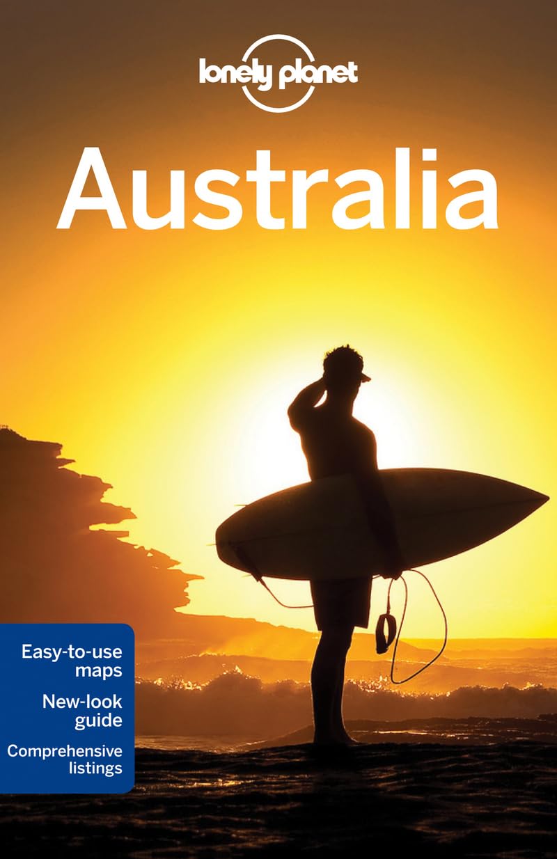 Lonely Planet Australia Paperback – Folded Map, May 4, 2015