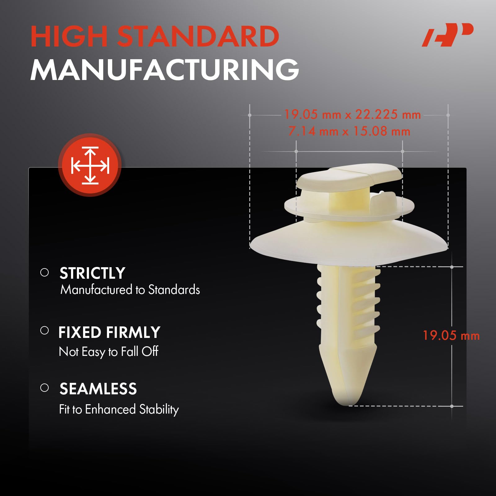 New Door Trim Panel Fender Liner Retainer Clip For Chevrolet Express 20pcs