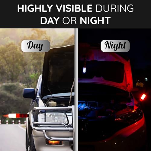 Miniatura 3 de Luz estroboscópica de seguridad LED de emergencia en carretera, luz estroboscópica de seguridad superbrillante con batería para alerta de carretera,