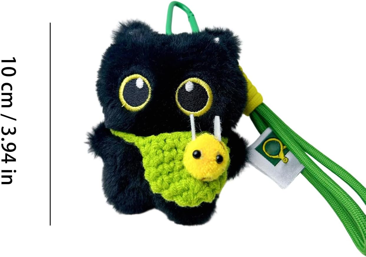 Cat Plush Keychain - Cute Bag Decorations - Plush Keychain - for Women Men Car Home Room Holiday Party Supplies Family image 5