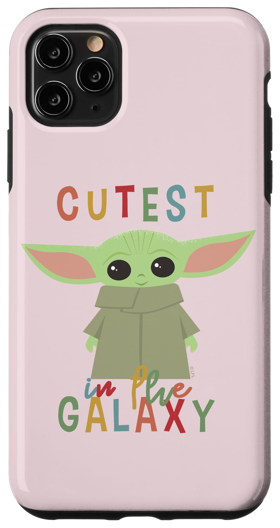 Coque iPhone 11 Pro Max Star Wars The Mandalorian Grogu Cutest In The Galaxy solide