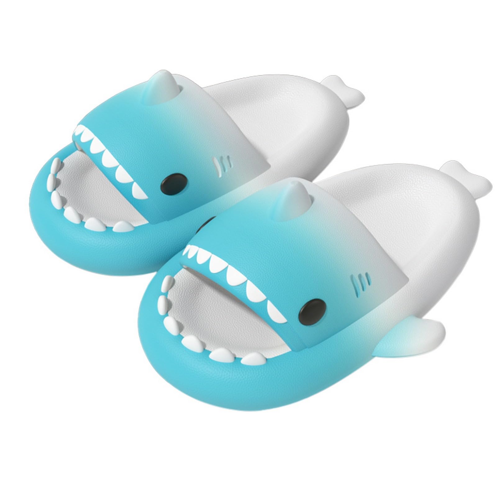 OEAK Chanclas Tiburon Hombre Mujer Sharky Chanclas Mujer Verano Casa Comodas Chanclas Playa Mujer Antideslizantes Zapatillas Tiburon Piscina Ducha Originales Divertidas
