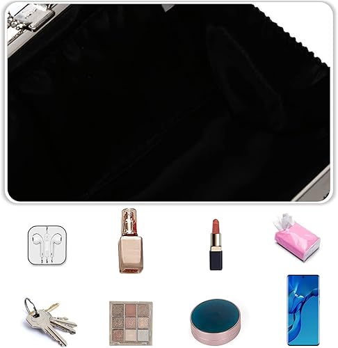 Miniatura 4 de Bolso de noche de terciopelo para mujer, bolso de mano con diamantes de imitación brillantes, bolso de novia para boda, encantador bolso brillante