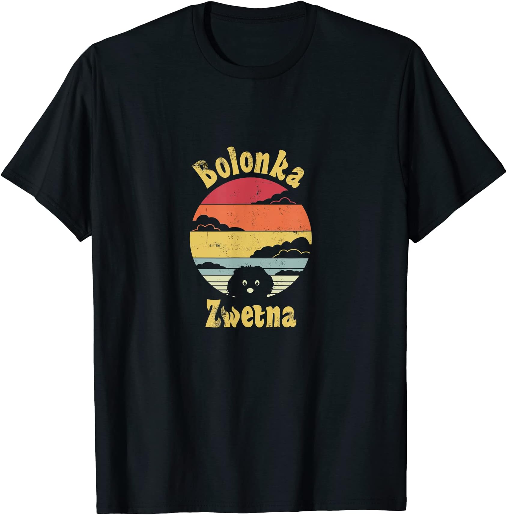 Bolonka Zwetna Bollie Retro Gift T-Shirt