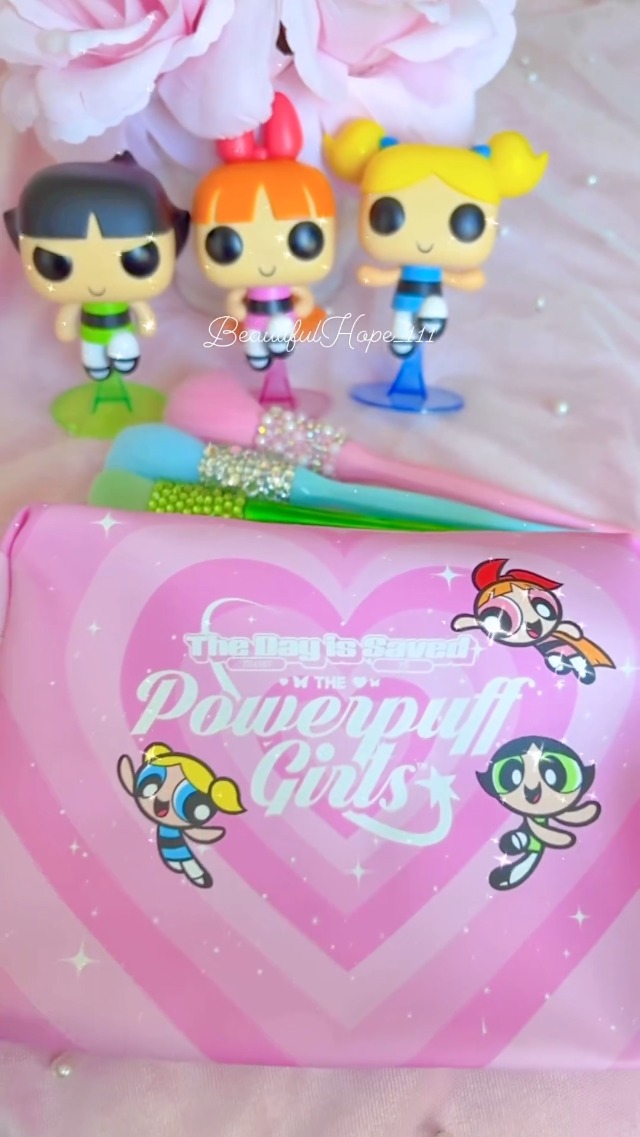 Powerpuff Girls Make-up-Tasche – Lustige Kosmetiktasche Mit Blasenkopf-Motiv Für Reisen & Alltag