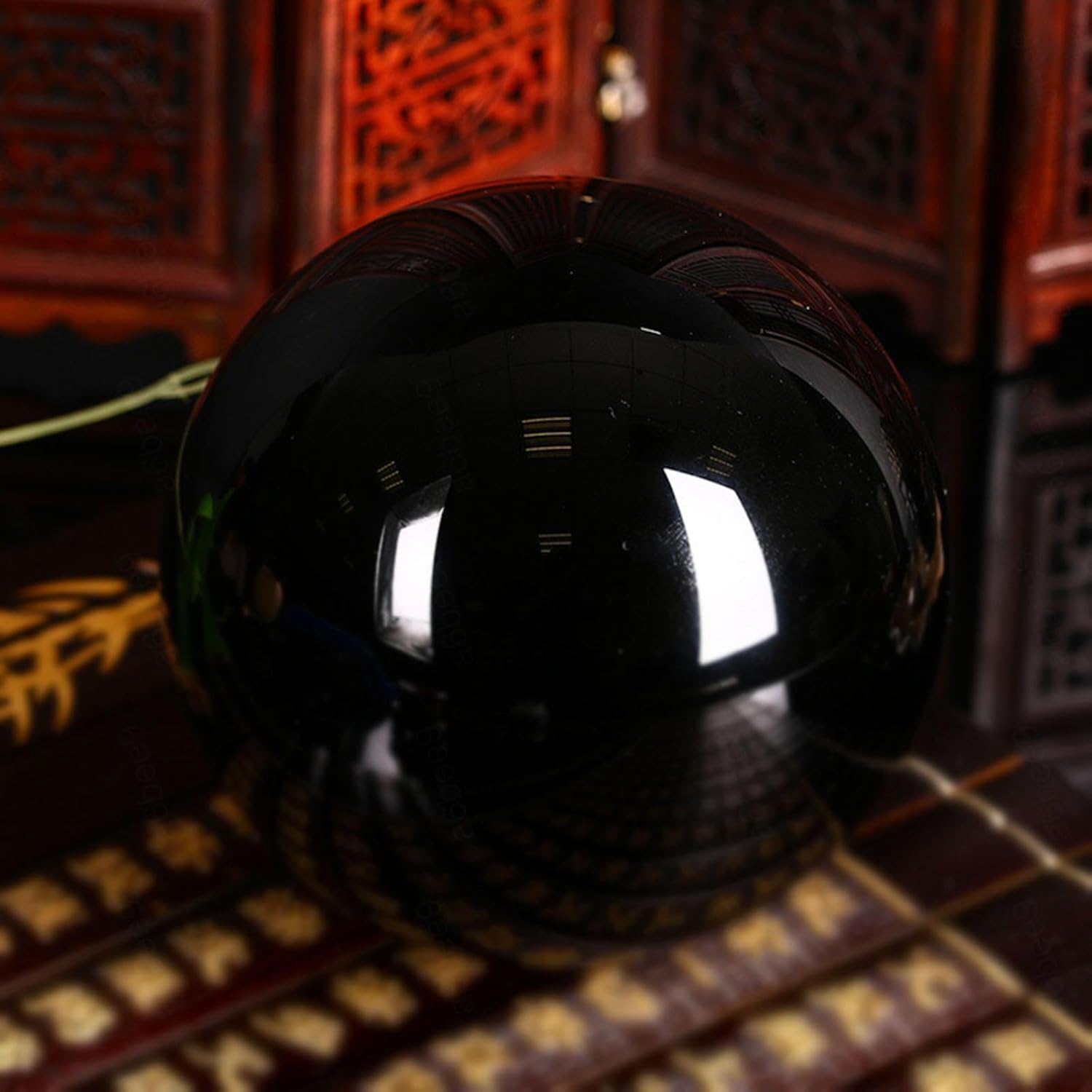 Crystal Obsidian Crystal Ball Gemstone Sphere Stones for Fengshui Ball,Crystal, Divination Sphere,Home Decoration,160mm