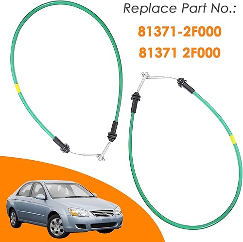Miniatura 3 de Cable de manija de puerta interior delantero izquierdo del lado del conductor Interior Cable de manija de puerta 81371-2F000 para Kia Spectra