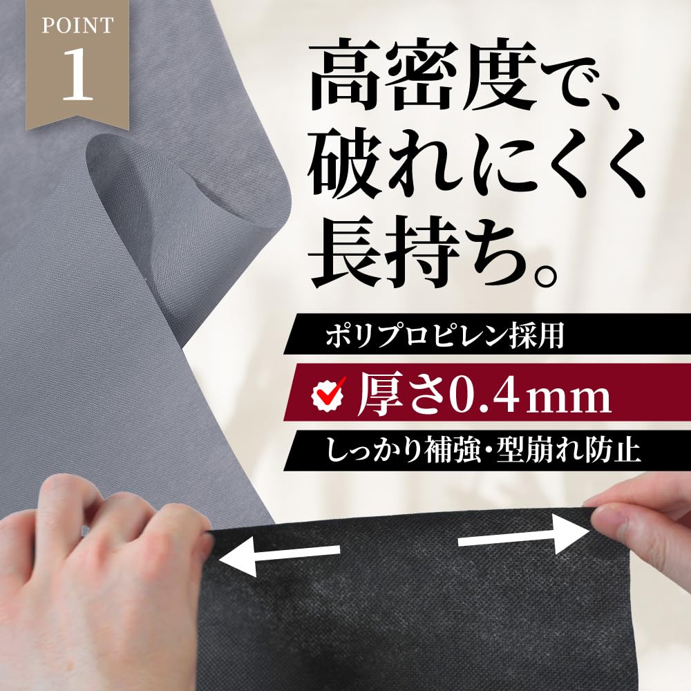 Amazon | 不織布 黒 大判 生地【手芸/椅子/ソファ 裏地 張り替え 用