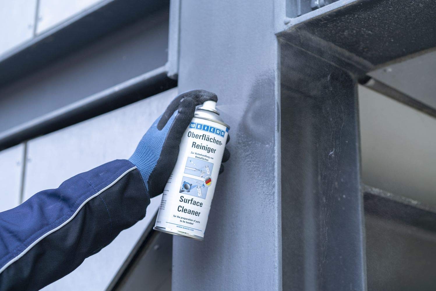 WEICON Surface Cleaner 400 ml | Odtłuszczacz | Środek czyszczący | Bezbarwny