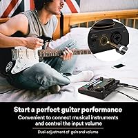 Vista 4 de MAONO Kit de Equipo de Podcast Interfaz de Audio de 10 Canales y Micrófono Dinámico XLR MaonoCaster con Preamplificador Profesional, 48V, Bluetooth