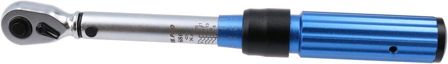 3/8" Drive Click Bi-directional Torque Ratchet Wrench 5-25 Nm