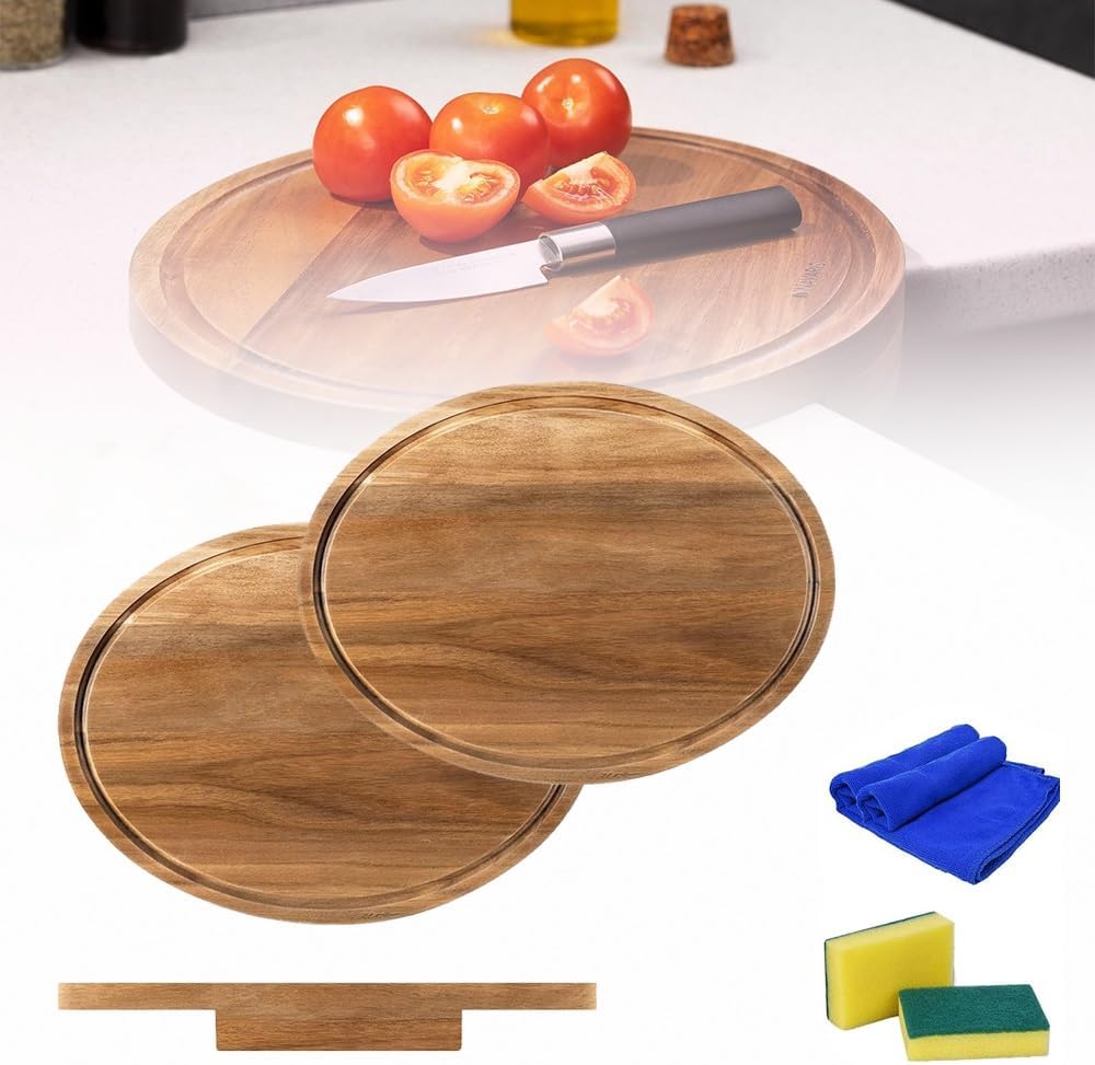 Corner Cutting Board for Kitchen Counter, Countertop