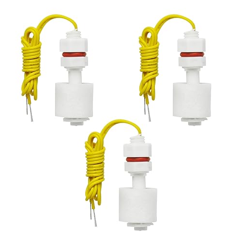 Gikfun M8 Sensor de nivel de líquido tanque de peces Interruptor de flotador de agua PP bola de plástico controlador de flotador Kit de bricolaje