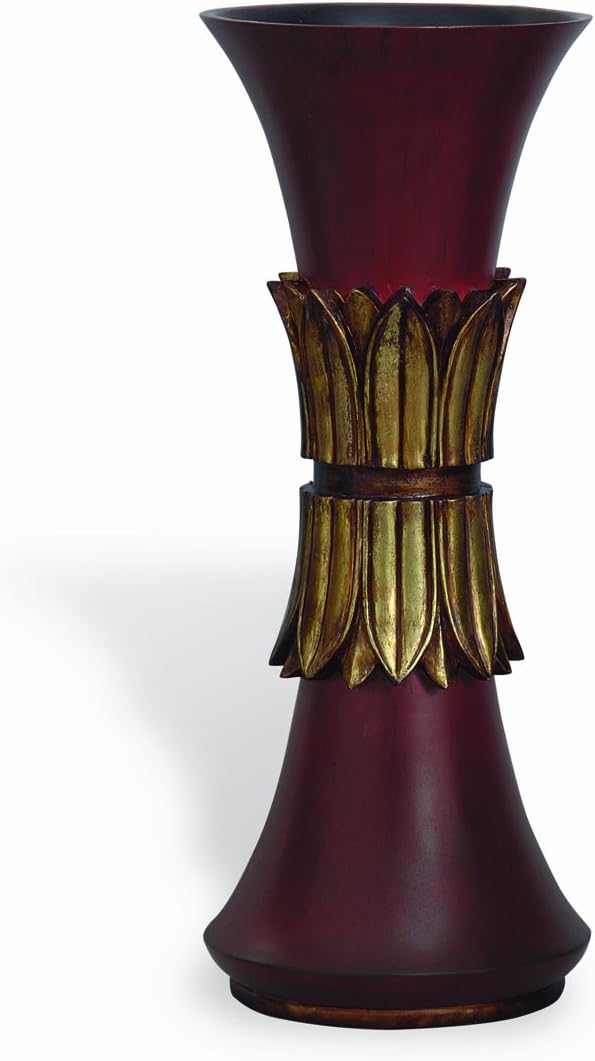 Port 68 Francisco Large Vase, Red, 18"