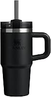 Vista 292 de STANLEY Quencher H2.0 Vaso Térmico con asa y pajilla, 64 onzas, tapa Flowstate de 3 posiciones, gran capacidad para viajes y deportes, vaso de acero