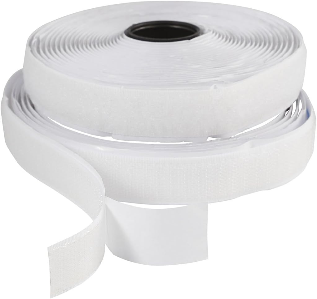 Tape Width 20mm White Self Adhesive 5m