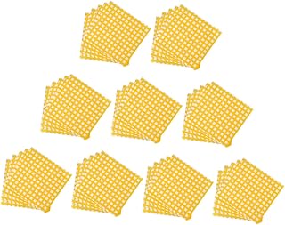 LIFKOME 100pcs Oil Absorbing Sandwich Wrapping Paper Thickened Waxed Paper Liners Plaid Food Liners for Restaurant